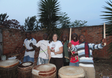WorldLegacy Graduate Stands for Rwandan Children